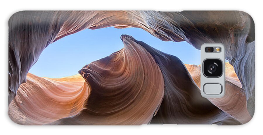 Wave Galaxy Case featuring the photograph The Wave of Antelope Canyon by Martin Konopacki