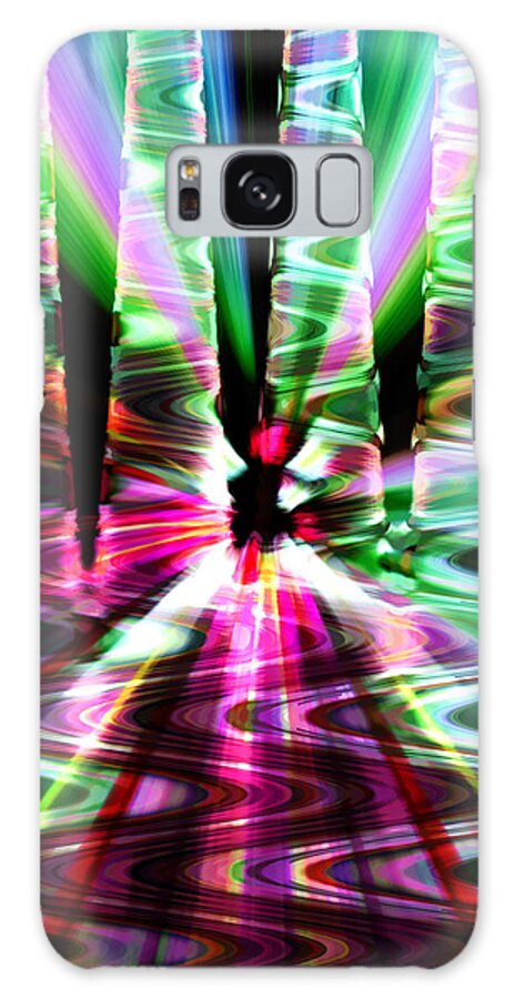 Windy Galaxy Case featuring the photograph The Windy Road by Cherie Duran