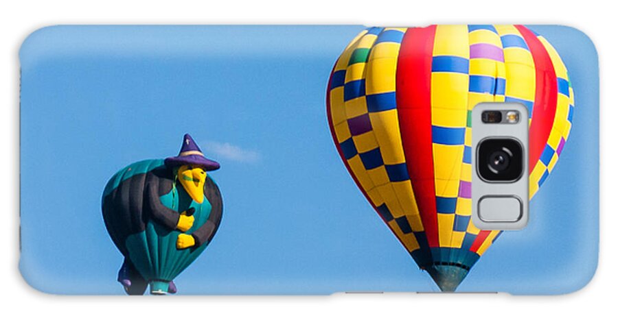  Multiple Hot Air Balloons Galaxy Case featuring the photograph You are now a balloon by Charles McCleanon
