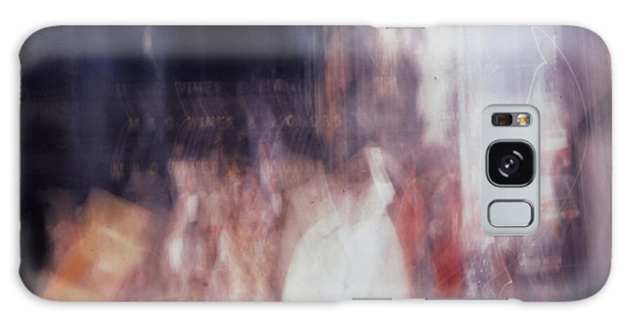 Crowd Galaxy Case featuring the photograph They Are Coming by Steven Huszar