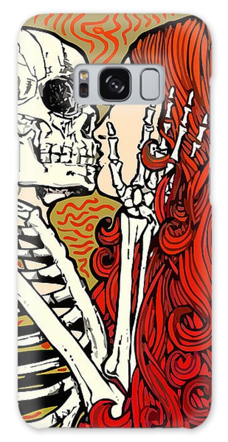 Grateful Dead Galaxy Case featuring the digital art They Love Each Other by The Lover