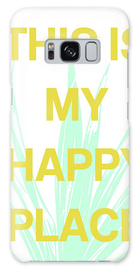 Succulent Galaxy Case featuring the digital art This Is My Happy Place- Art by Linda Woods by Linda Woods