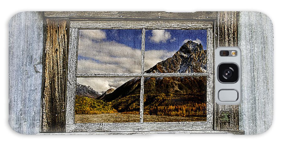 Window Galaxy Case featuring the photograph Through the Window of the Past 2 by Fred Denner