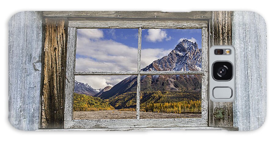 Window Galaxy Case featuring the photograph Through the Window of the Past by Fred Denner