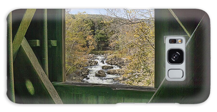 Creek Galaxy Case featuring the photograph Thru The Window by Scott Wood