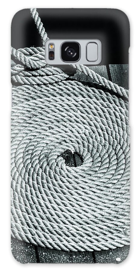 Nautical Galaxy Case featuring the photograph Tied off 2 by Jason Hughes