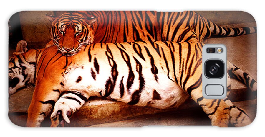 Tiger Galaxy Case featuring the photograph Tiger 2 by Michael Blaine