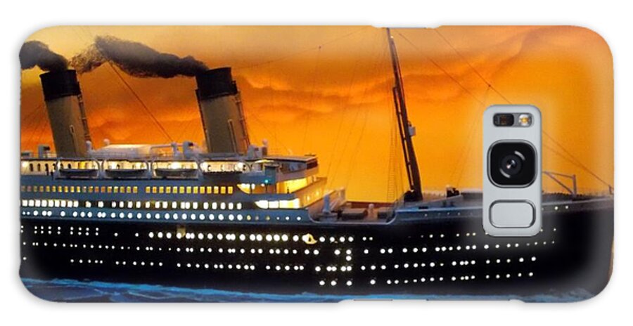 Titanic Galaxy Case featuring the photograph Titanic 3 by Jerry Bokowski