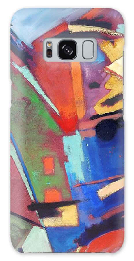 Abstract Galaxy Case featuring the painting Whata You Feel and See by Gary Coleman