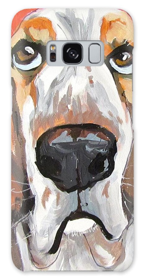 Dog Galaxy Case featuring the painting Toby by Barbara O'Toole
