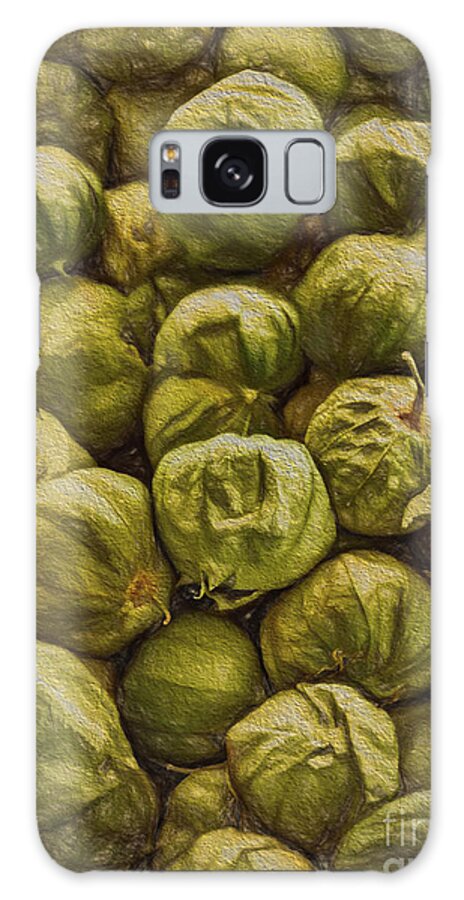 Cooking Galaxy Case featuring the photograph Tomatillos by Janice Pariza