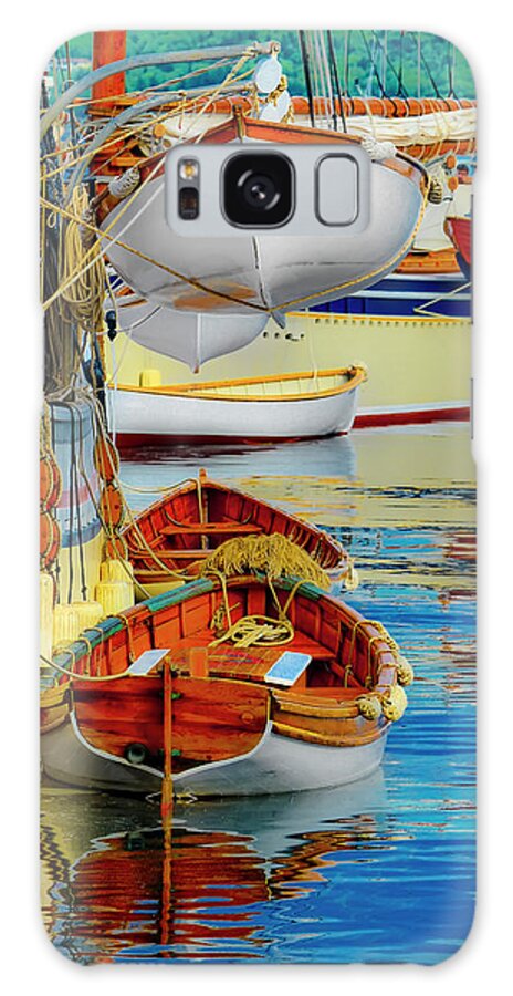 Life Boats Galaxy Case featuring the photograph Top Shelf by Jeff Cooper