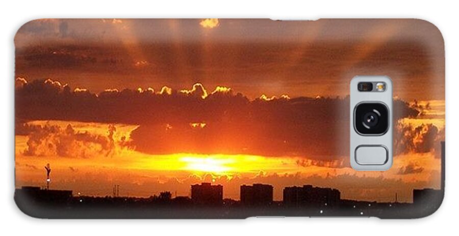 Toronto Galaxy Case featuring the photograph Toronto - Just One Breathtaking Sunset by Serge Averbukh