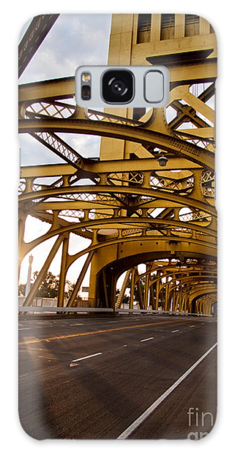Sacramento Galaxy Case featuring the photograph Tower Bridge by Ana V Ramirez