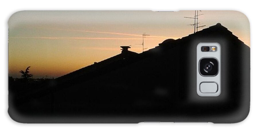 Sunset Galaxy Case featuring the photograph Chemistry in the sunset by Giacomo Mazzolini