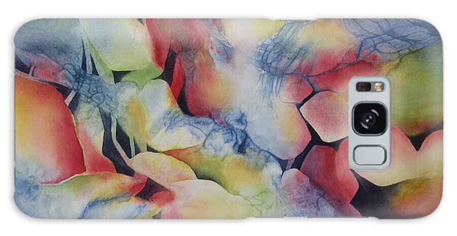 Abstract Galaxy Case featuring the painting Transformation by Deborah Ronglien