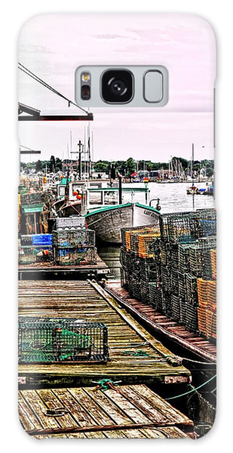 Maine Galaxy Case featuring the photograph Traps Portland Maine by Tom Prendergast