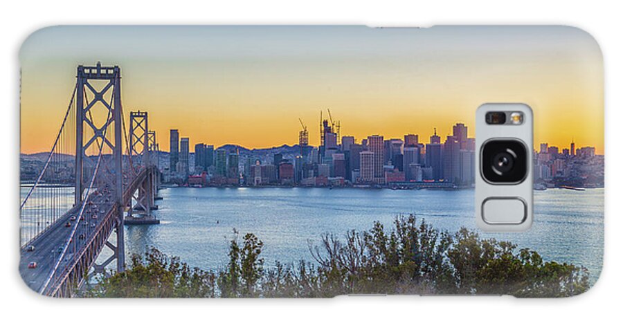 America Galaxy Case featuring the photograph Treasure Island Sunset by JR Photography