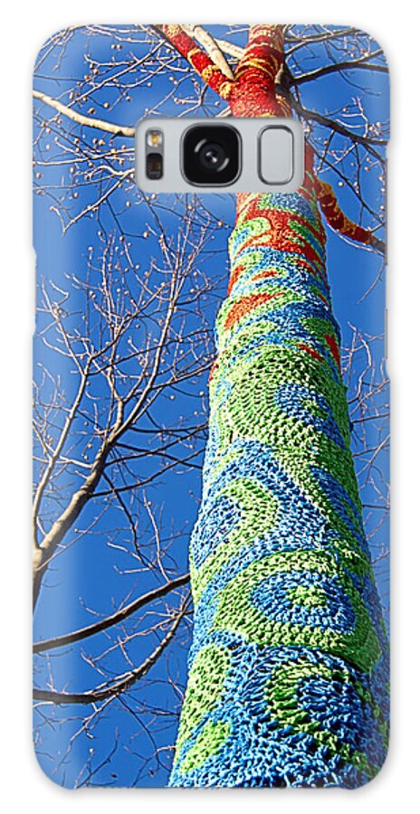Crochet Galaxy Case featuring the photograph Tree Crochet I I by Newwwman