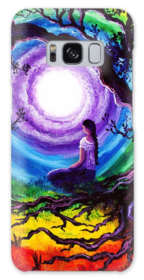 Gypsy Galaxy Case featuring the painting Tree of Life Meditation by Laura Iverson