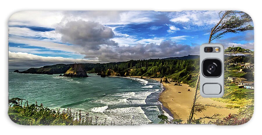 Trinidad Galaxy Case featuring the photograph Trinidad State Beach by Paul Gillham