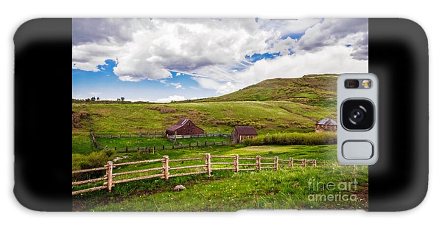 True Grit Ranch Galaxy Case featuring the photograph True Grit Ranch by Imagery by Charly