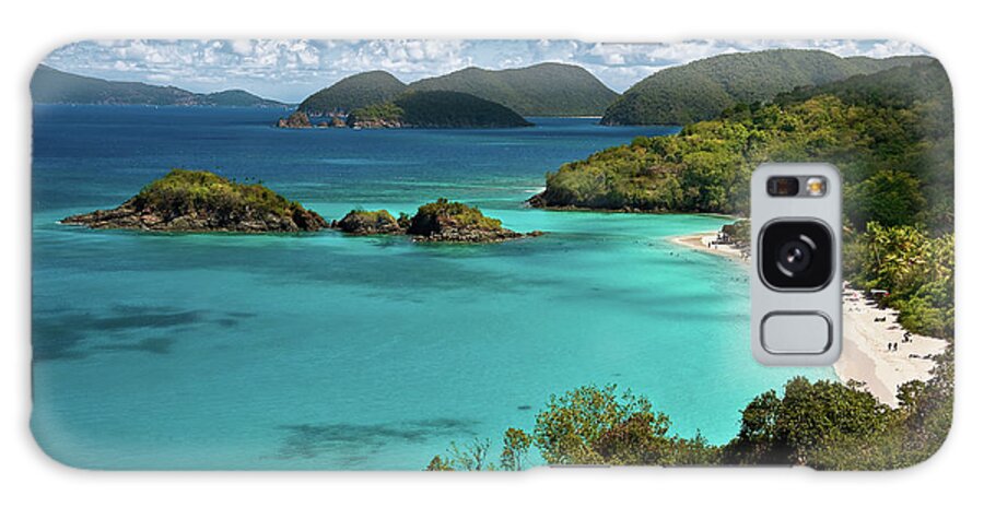 Trunk Bay Galaxy Case featuring the photograph Trunk Bay Overlook by Harry Spitz