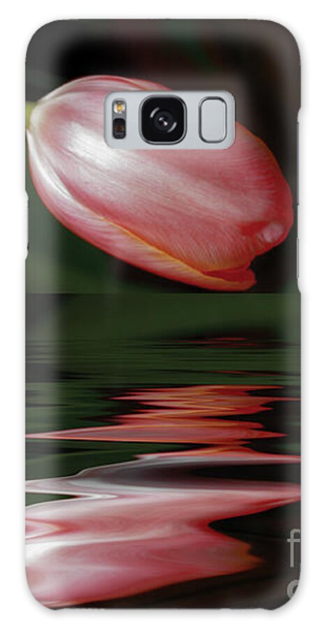 Tulip Galaxy Case featuring the photograph Tulip Reflections by Elaine Teague