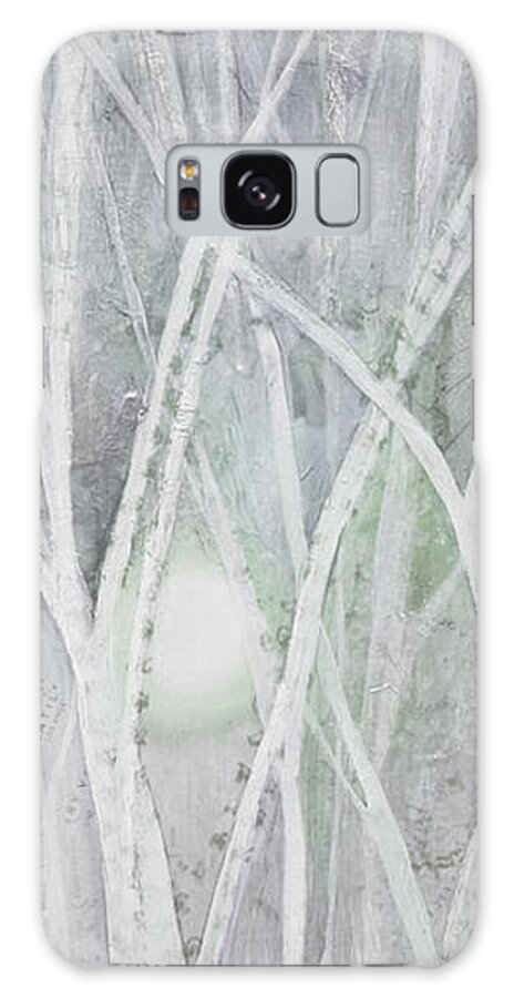 Trees Galaxy Case featuring the painting Twilight in Gray II by Shadia Derbyshire
