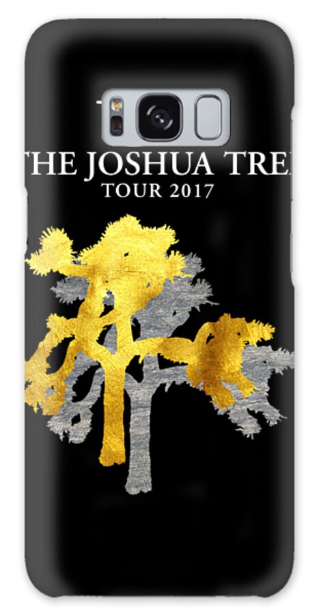 U2 Galaxy Case featuring the digital art U2 Joshua Tree by Raisya Irawan