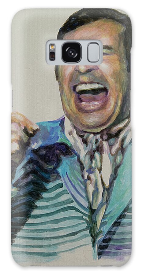 Bewitched Galaxy S8 Case featuring the painting Uncle Arthur by Tommy Midyette