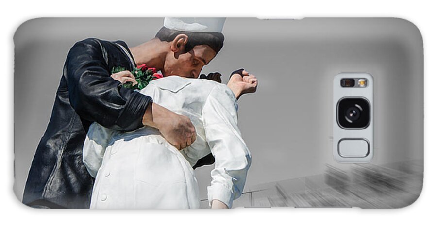 Unconditional Surrender Galaxy Case featuring the photograph Unconditional Surrender 1 by Susan McMenamin