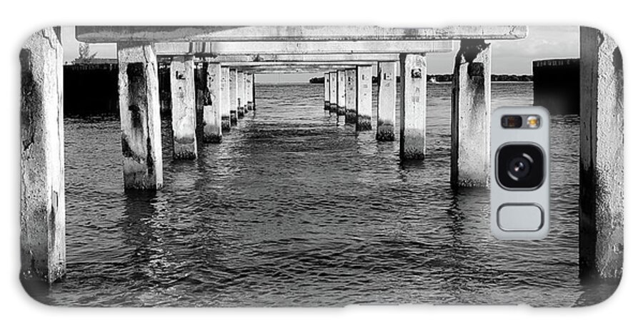 Photo For Sale Galaxy Case featuring the photograph Under the Boca Pier by Robert Wilder Jr
