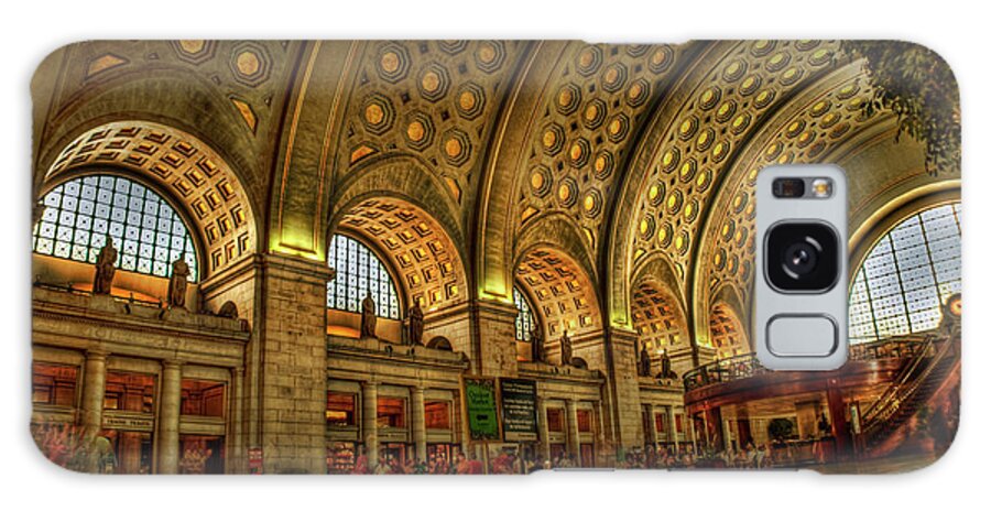Union Galaxy Case featuring the photograph Union Station - DC by Frank Garciarubio
