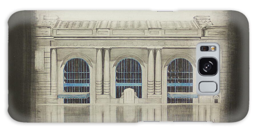Union Station Galaxy Case featuring the drawing Union Station - Main by Gregory Lee
