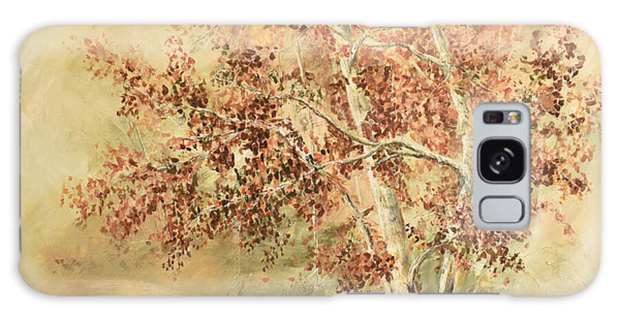 Impressionistic Tree Galaxy Case featuring the painting United We Stand by Malanda Warner