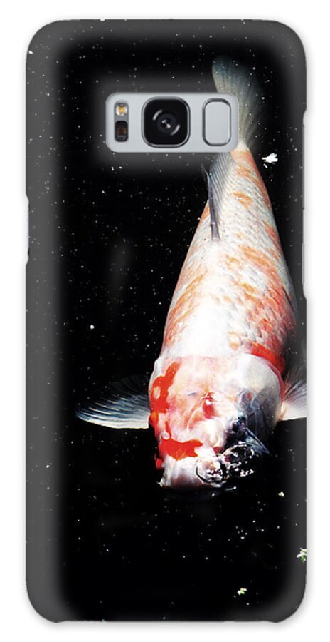 Koi Galaxy Case featuring the photograph Up for Air by Deborah Crew-Johnson