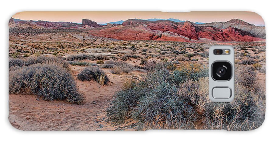 Rockscape Galaxy S8 Case featuring the photograph Valley of Fire Sunset by Kristia Adams