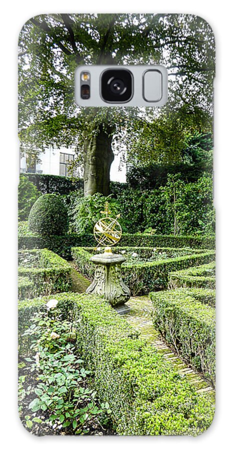 Garden Galaxy S8 Case featuring the photograph Van Loon Museum Garden by Pamela Newcomb