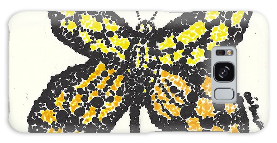 Butterfly Galaxy Case featuring the drawing Vanya by Ali Baucom