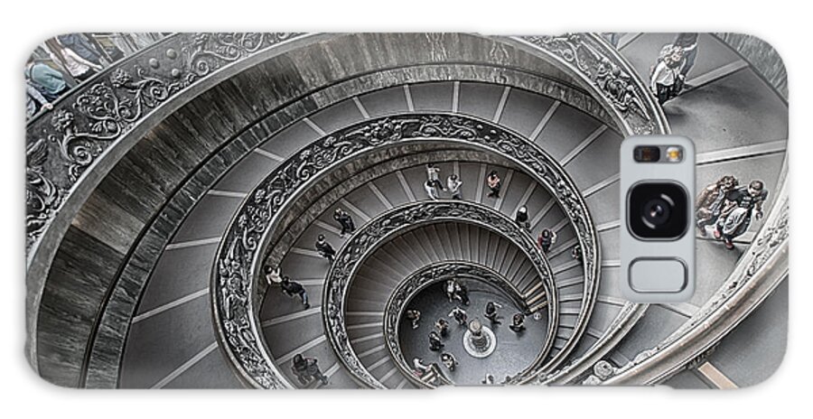 Vatican Galaxy Case featuring the photograph Vatican Spiral Staircase by Bert Peake