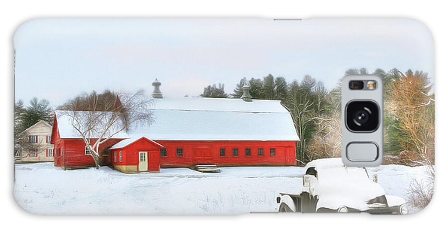Vermont Galaxy S8 Case featuring the digital art Vermont Memories by Sharon Batdorf