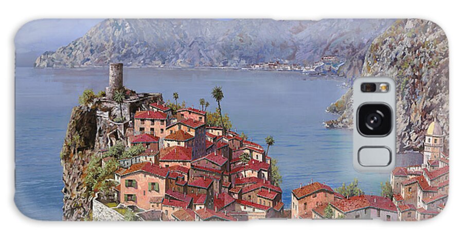 Seascapes Galaxy Case featuring the painting Vernazza-Cinque Terre by Guido Borelli