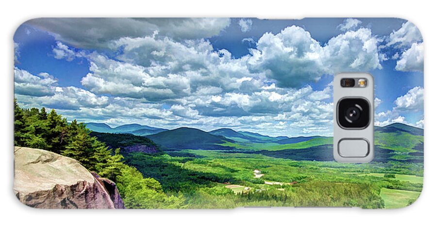 New England Galaxy Case featuring the photograph View from Cathedral Ledge by David Thompsen