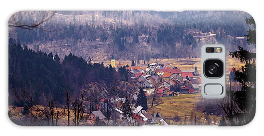 Lokve Galaxy S8 Case featuring the photograph Village of Lokve in Gorski Kotar by Brch Photography