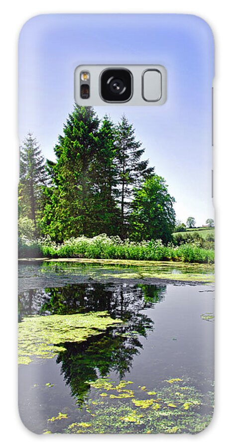 Europe Galaxy Case featuring the photograph Village Pond, Tissington by Rod Johnson