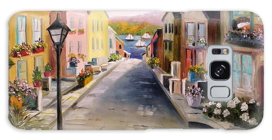 Village Galaxy Case featuring the painting Village Street by John Williams