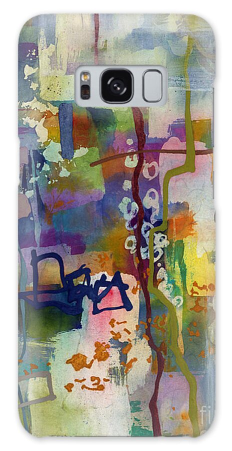 Abstract Galaxy Case featuring the painting Vintage Atelier 2 by Hailey E Herrera