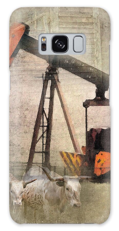 Oil Well Galaxy Case featuring the photograph Vintage Enterprise by Betty LaRue