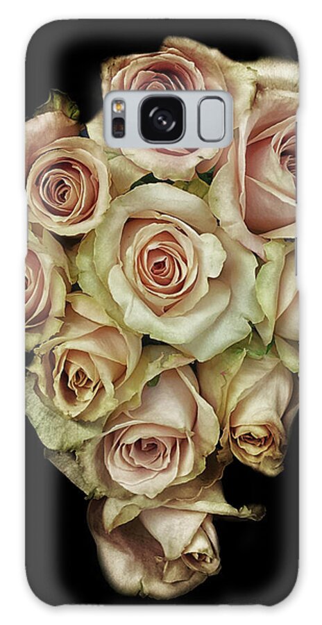 Rose Galaxy Case featuring the photograph Vintage Rose by Martin Newman